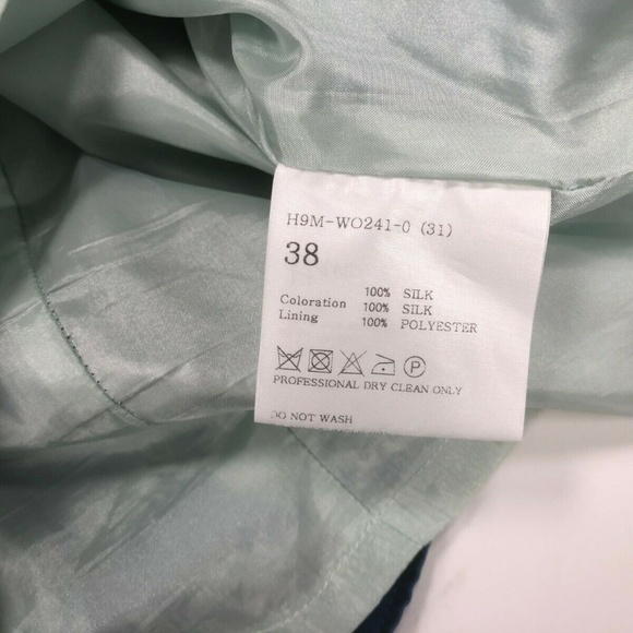 Hanii Y Womens Blue Loose Sleeve Blouse Size 38 - Picture 2 of 6